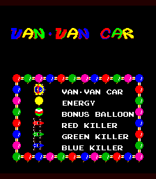 Van-Van Car Title Screen